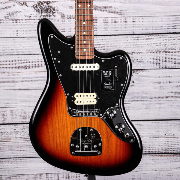 Fender Player Jaguar Electric Guitar | 3-Tone Sunburst