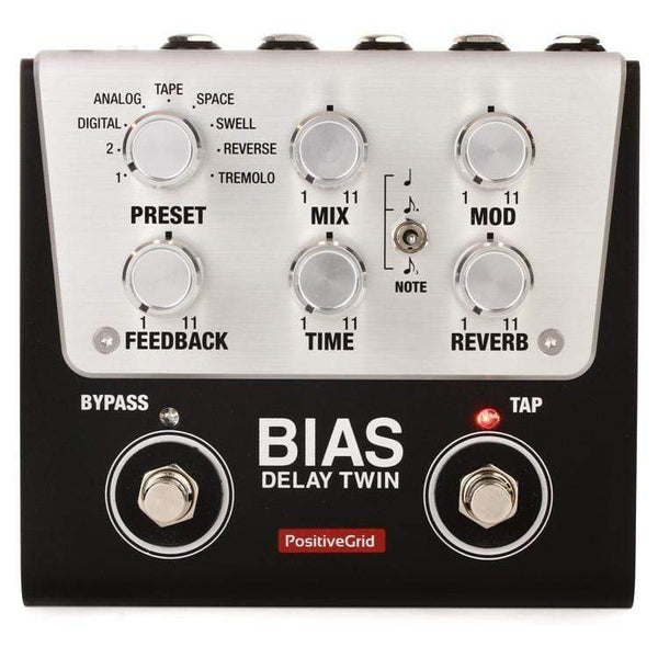 Positive Grid Bias Delay Twin Pedal | 2 button – Yandas Music