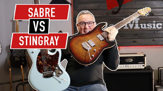 Watch: Ernie Ball Music Man Sabre Vs Stingray