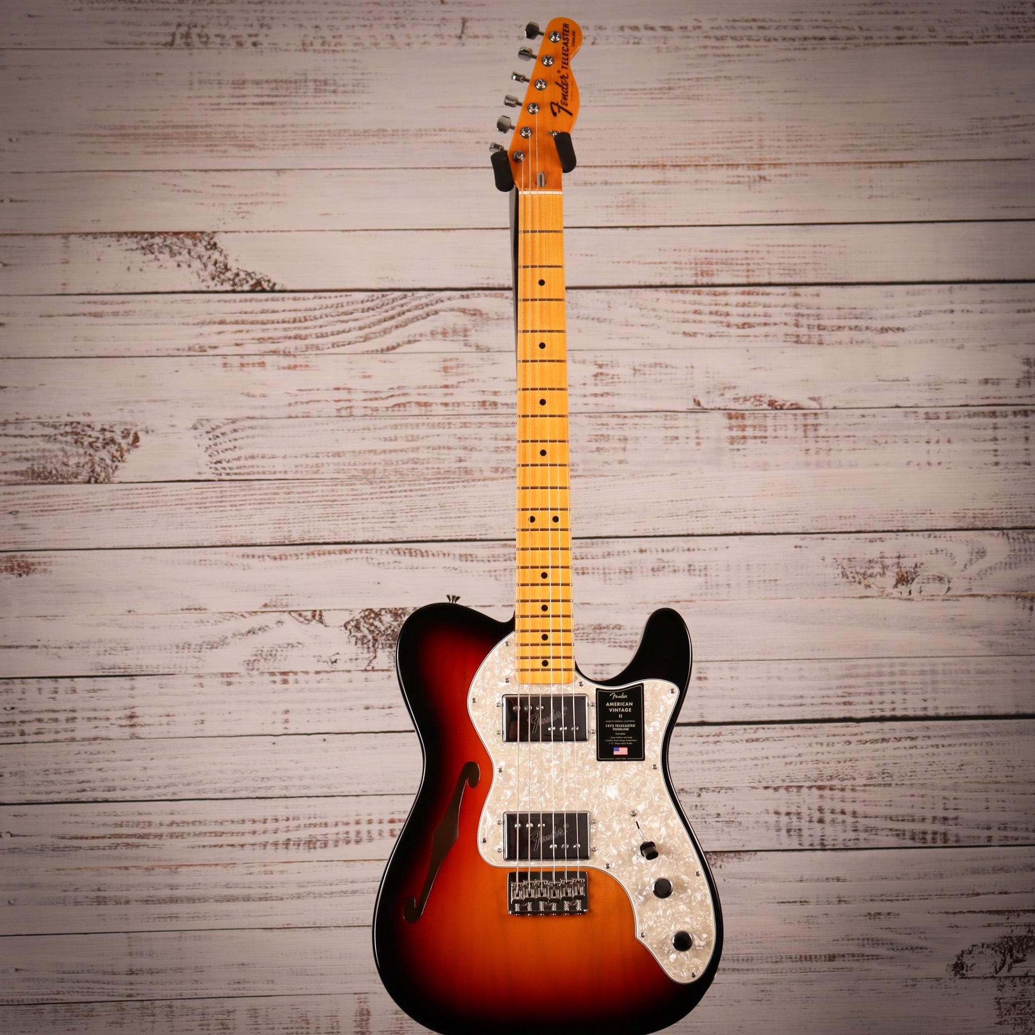 Fender American Vintage II 1972 Telecaster® Thinline 3-Color Sunburst