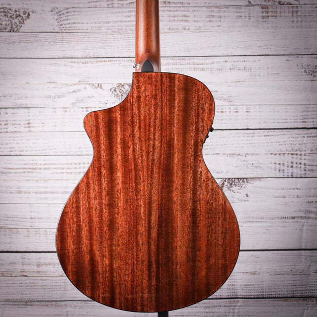 Breedlove DSCN44CEAMAM Discovery S Concert Edgeburst CE African Mahogany-African Mahogany