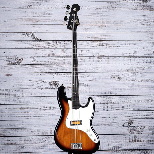 Fender Gold Foil Jazz Bass Guitar | 2-Color Sunburst