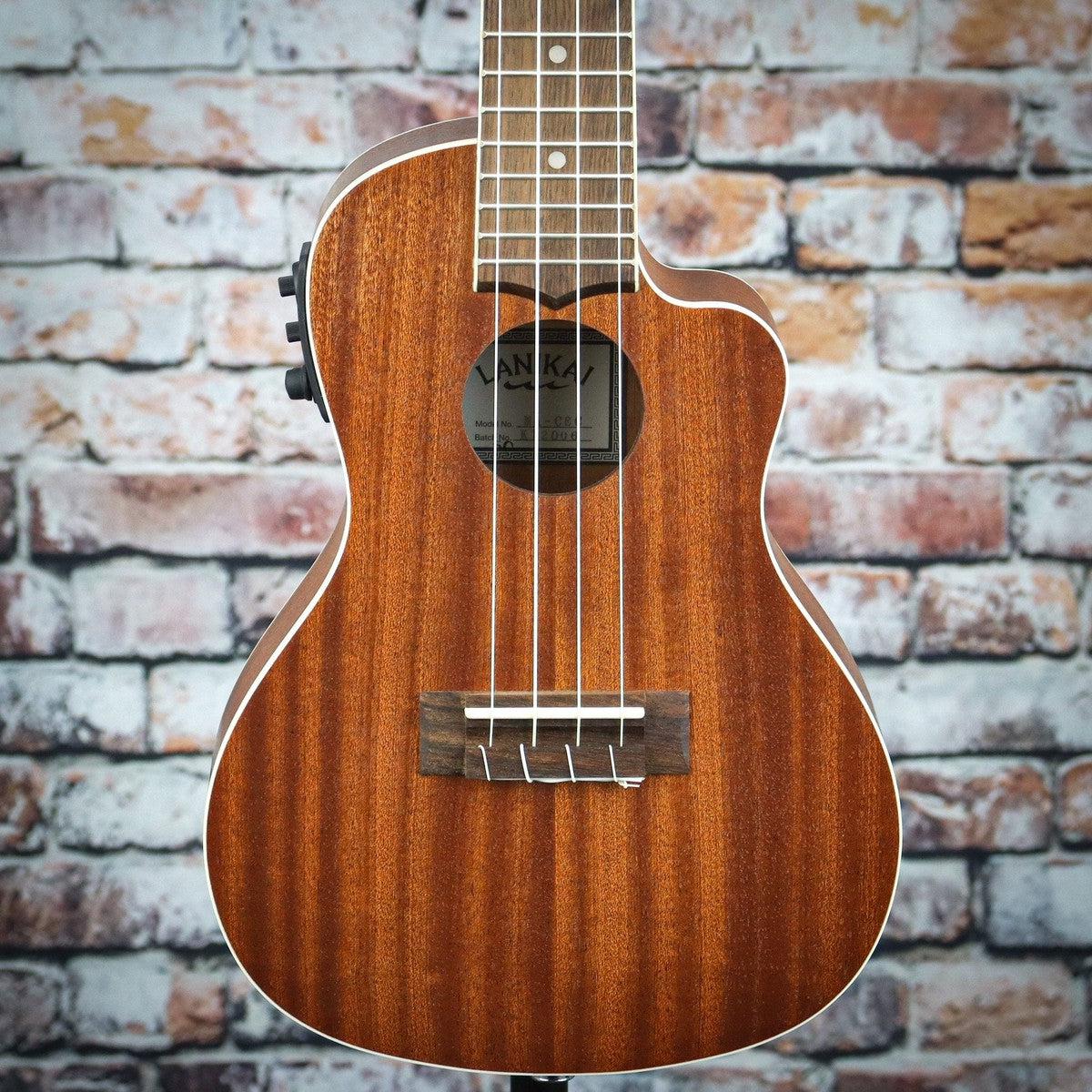 Lanikai Mahogany Concert Ukulele With Kula Preamp | MA-CEC