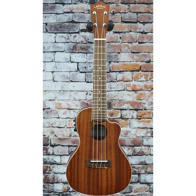 Lanikai Mahogany Concert Ukulele With Kula Preamp | MA-CEC