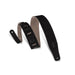 Levy's 2 1/2" Suede Guitar Strap | Black