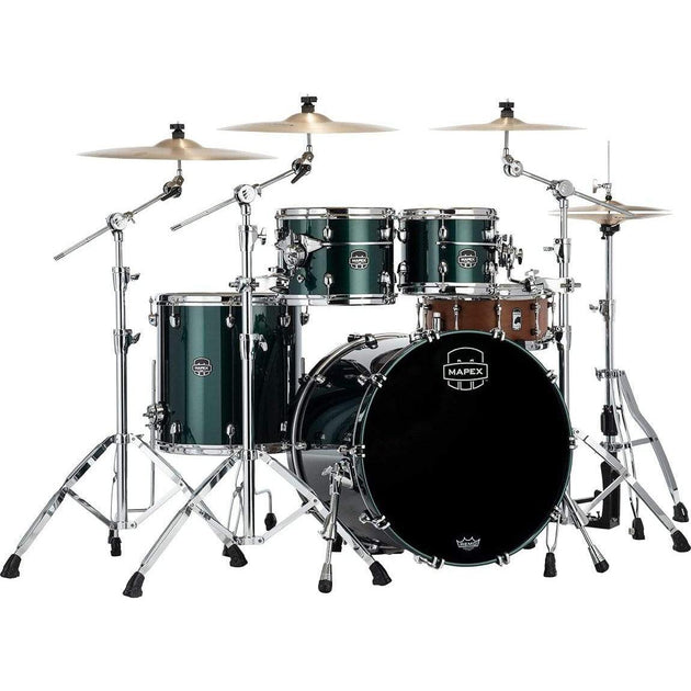 Mapex Saturn Evolution 4-Piece Shell Pack | Brunswick Green