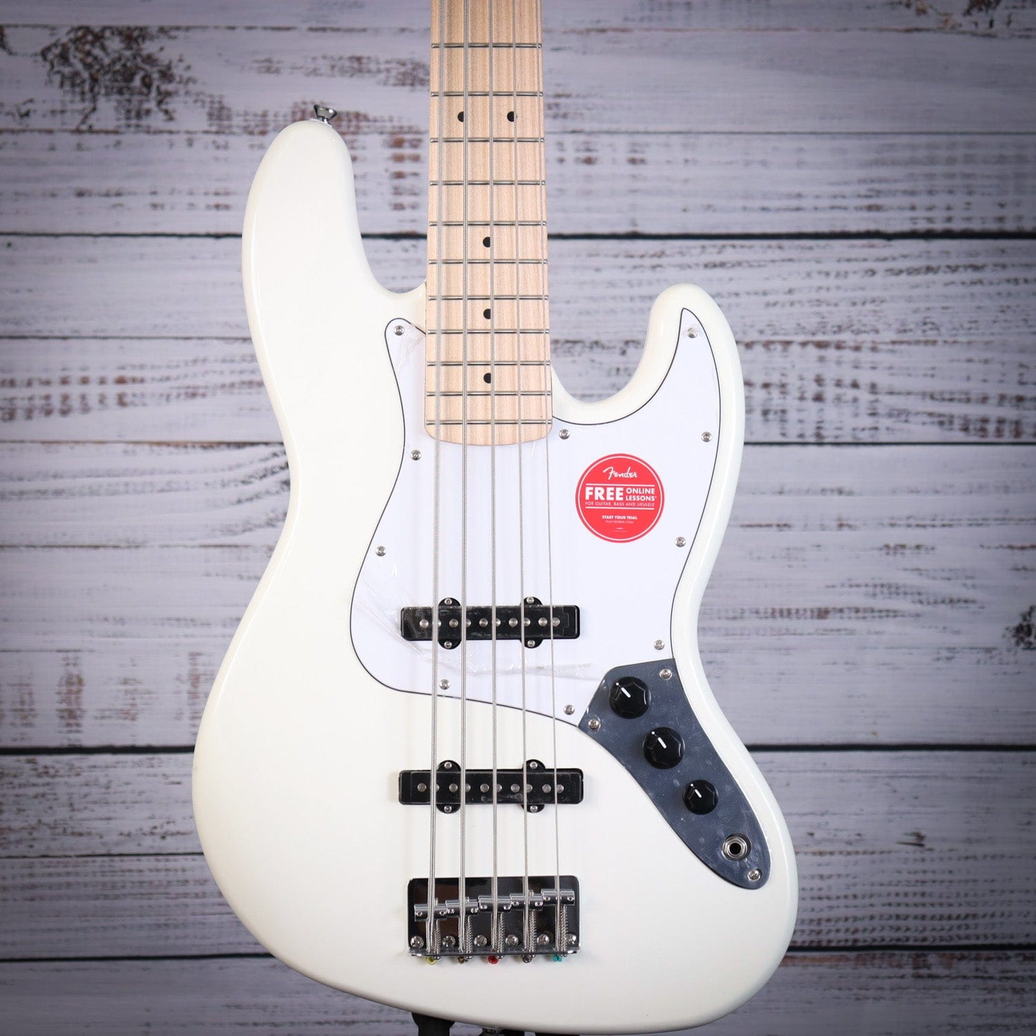 Squier Affinity Jazz Bass V | Maple Fingerboard | Olympic White